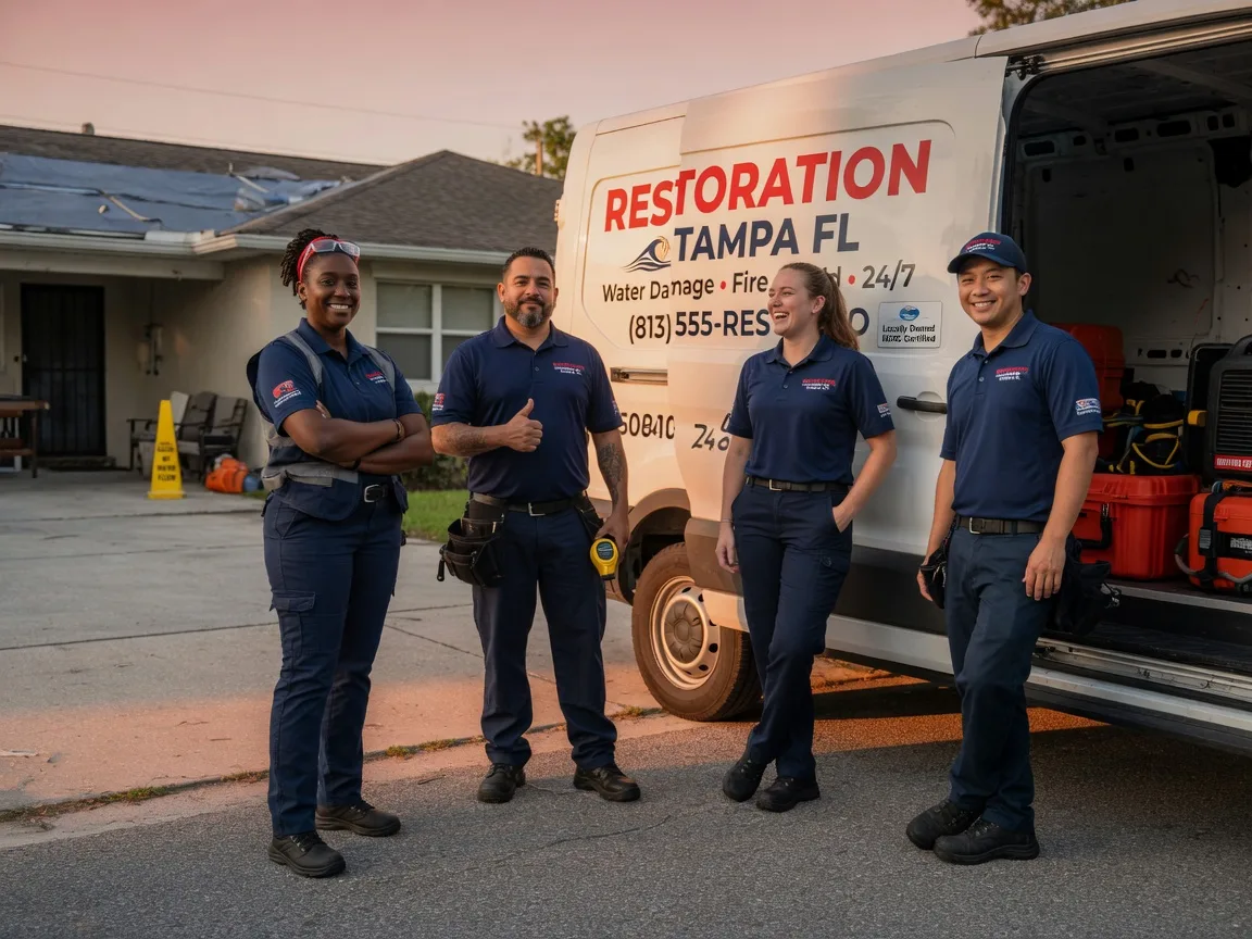 Water Damage Restoration company in Palestine, TX